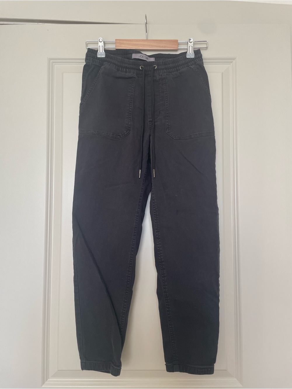 Joe's Jeans Black Drawstring Jogger Pants